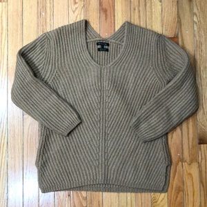 Italian Wool V-Neck Sweater